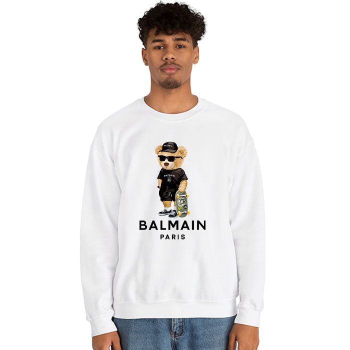Balmain-Paris-Teddy-Bear-Luxury-Crewneck-Sweatshirt-CSTB0901-2