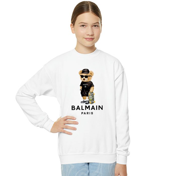 Balmain-Paris-Teddy-Bear-Luxury-Crewneck-Sweatshirt-CSTB0901-4