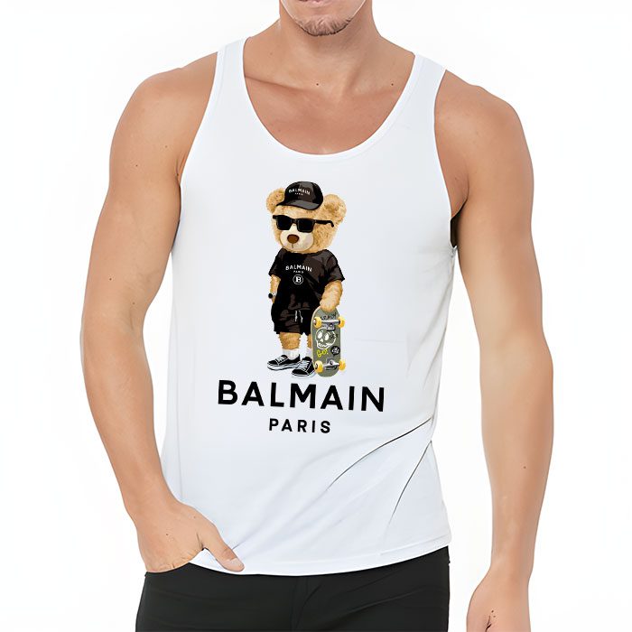 Balmain-Paris-Teddy-Bear-Luxury-Unisex-Tank-Top-TTTB1023-1