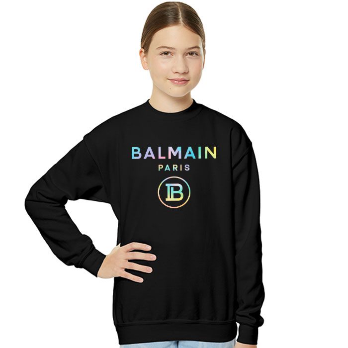 Balmain-Paris-Tie-Dye-Logo-Crewneck-Sweatshirt-CSTB0888-1
