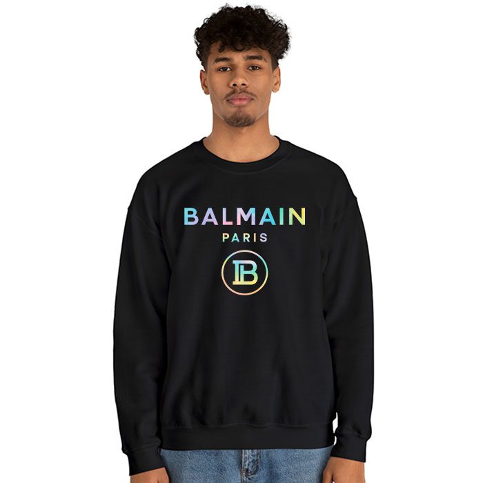 Balmain-Paris-Tie-Dye-Logo-Crewneck-Sweatshirt-CSTB0888-3