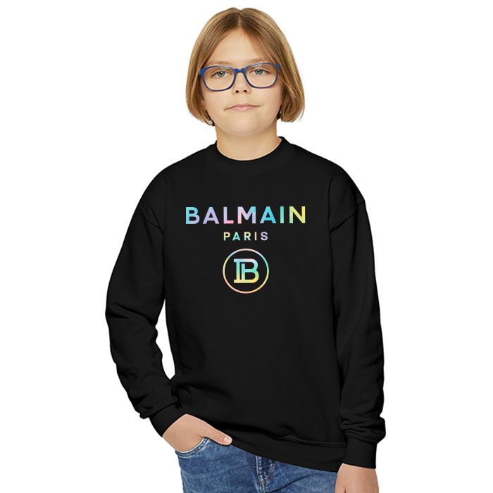 Balmain-Paris-Tie-Dye-Logo-Crewneck-Sweatshirt-CSTB0888-4
