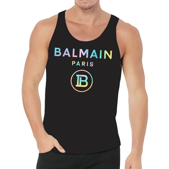 Balmain-Paris-Tie-Dye-Logo-Unisex-Tank-Top-TTTB1010-3