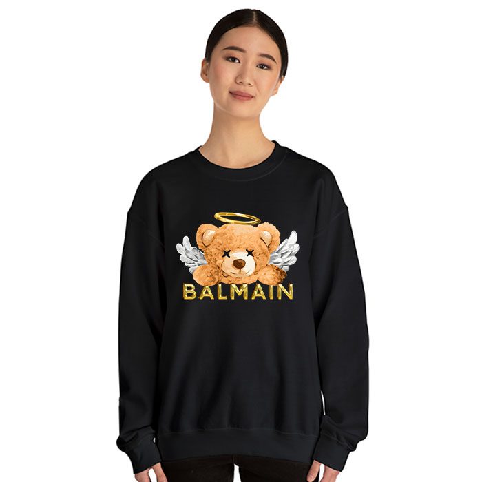Balmain-Teddy-Bear-Luxury-Crewneck-Sweatshirt-CSTB0898-4