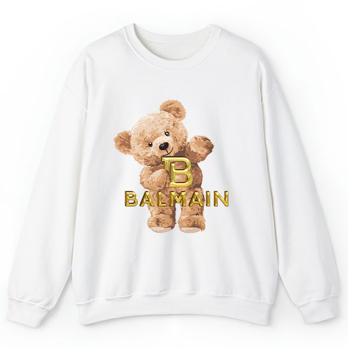 Balmain-Teddy-Bear-Luxury-Crewneck-Sweatshirt-CSTB0899-1