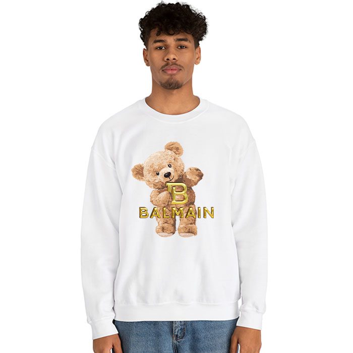 Balmain-Teddy-Bear-Luxury-Crewneck-Sweatshirt-CSTB0899-2