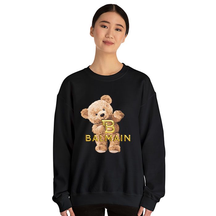 Balmain-Teddy-Bear-Luxury-Crewneck-Sweatshirt-CSTB0899-4
