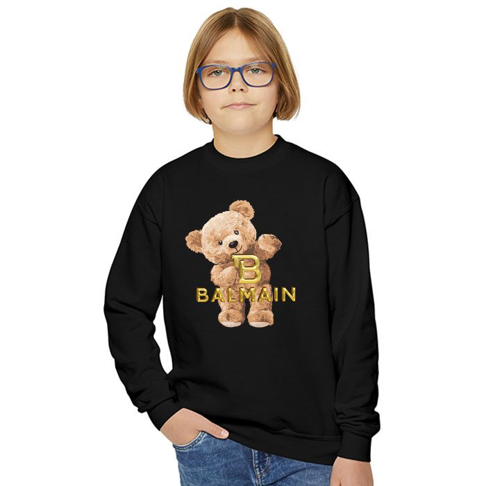 Balmain-Teddy-Bear-Luxury-Crewneck-Sweatshirt-CSTB0899-5