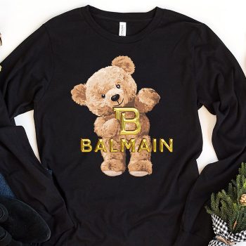 Balmain Teddy Bear Luxury Kid Tee Unisex LongsleeveShirt LTB0880