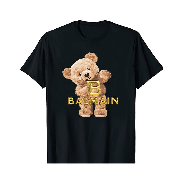Balmain-Teddy-Bear-Luxury-Kid-Tee-Unisex-T-Shirt-TTB1906-2