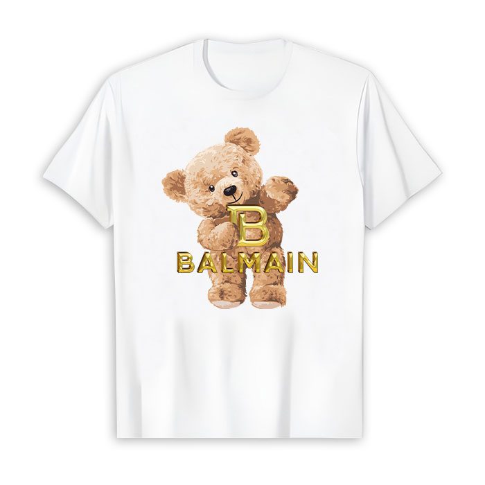 Balmain-Teddy-Bear-Luxury-Kid-Tee-Unisex-T-Shirt-TTB1906-3