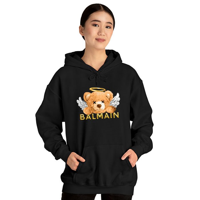 Balmain-Teddy-Bear-Luxury-Unisex-Pullover-Hoodie-HTB1133-2