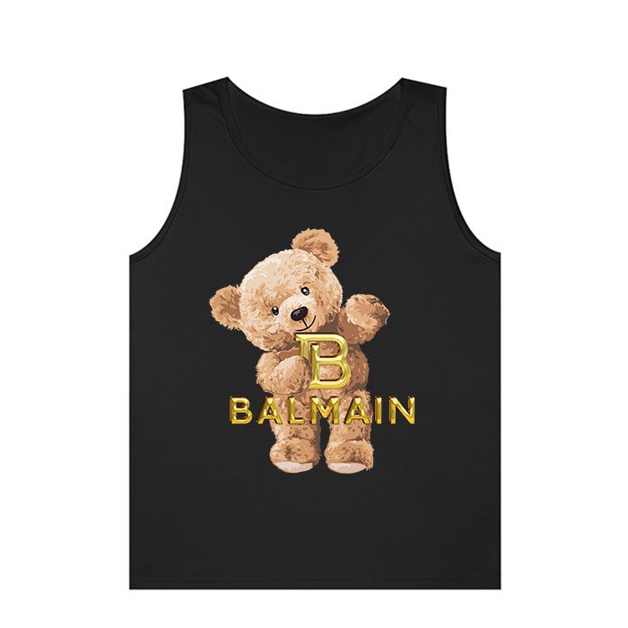 Balmain-Teddy-Bear-Luxury-Unisex-Tank-Top-TTTB1021-1