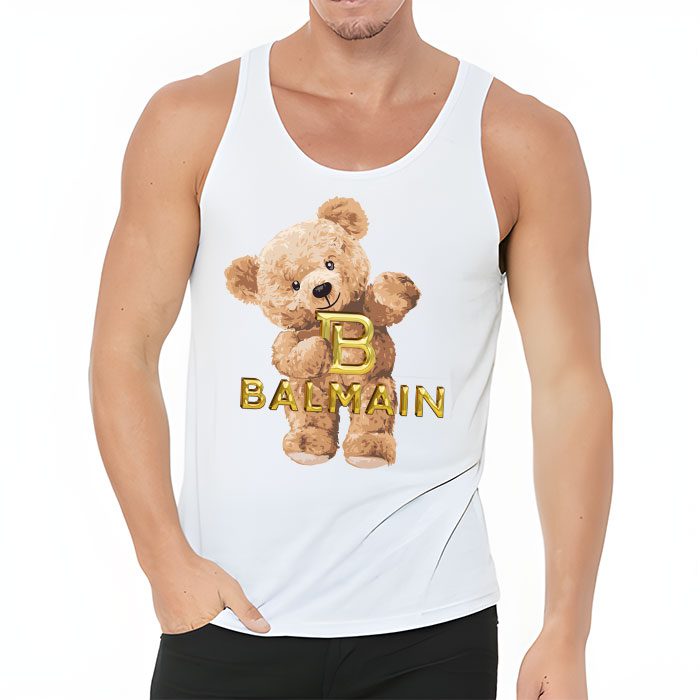 Balmain-Teddy-Bear-Luxury-Unisex-Tank-Top-TTTB1021-3