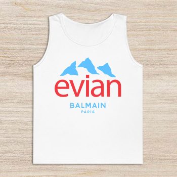 Balmain X Evian Paris Logo Unisex Tank Top TTTB1012