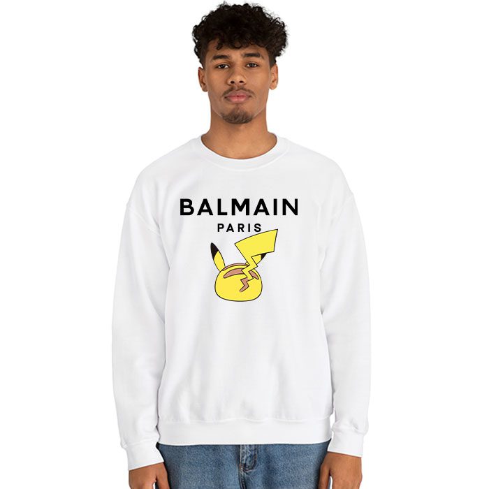 Balmain-X-Pokemon-Crewneck-Sweatshirt-CSTB0891-2