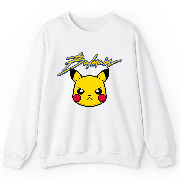 Balmain-X-Pokemon-Crewneck-Sweatshirt-CSTB0892 Balmain X Pokemon Crewneck Sweatshirt CSTB0892