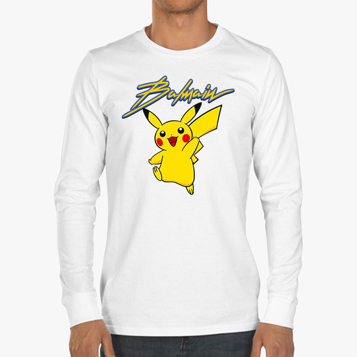 Balmain-X-Pokemon-Kid-Tee-Unisex-Longsleeve-ShirtLTB0875-3