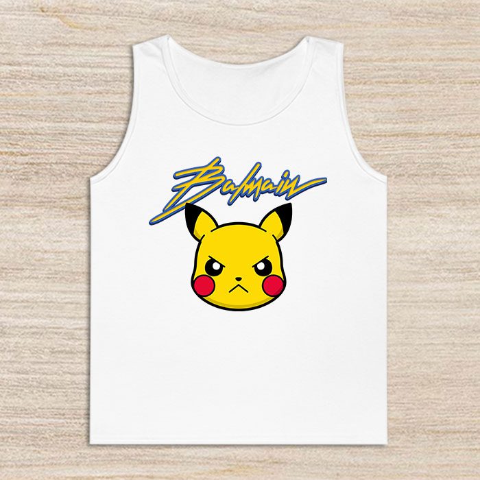 Balmain-X-Pokemon-Unisex-Tank-Top-TTTB1014 Balmain X Pokemon Unisex Tank Top TTTB1014