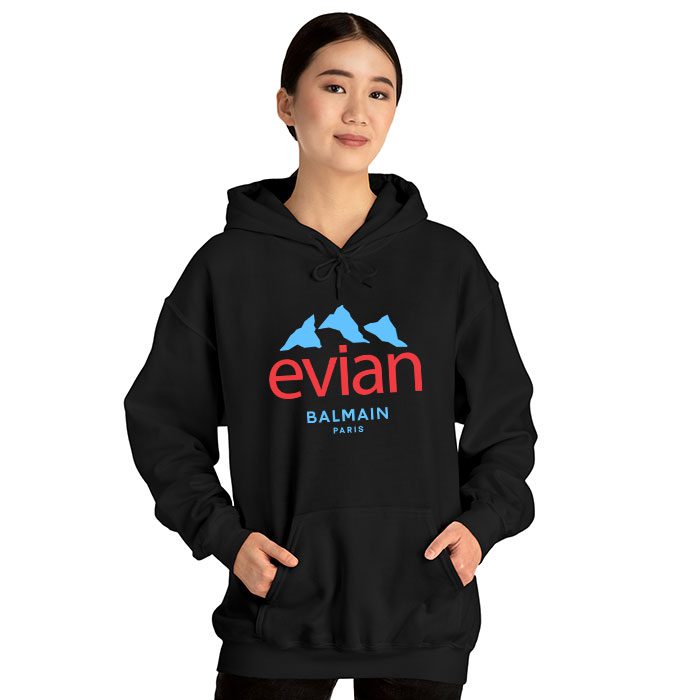 Balmain-x-Evian-Paris-Logo-Unisex-Pullover-Hoodie-HTB1125-2