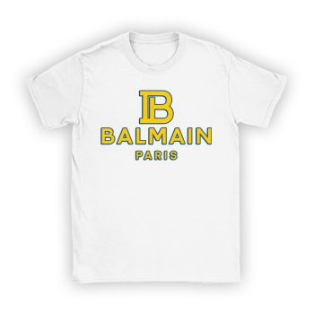 Balmain x Pokemon Paris Logo Kid Tee Unisex T-Shirt TTB1900