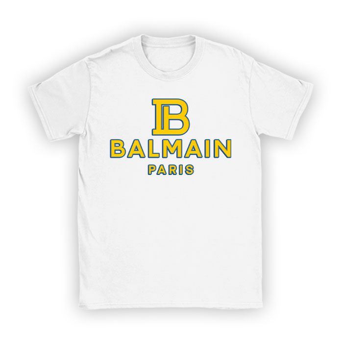 Balmain-x-Pokemon-Paris-Logo-Kid-Tee-Unisex-T-Shirt-TTB1900 Balmain x Pokemon Paris Logo Kid Tee Unisex T-Shirt TTB1900