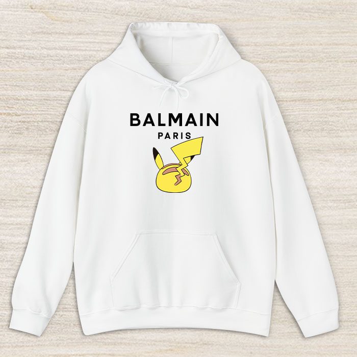 Balmain-x-Pokemon-Unisex-Pullover-Hoodie-HTB1126 Balmain x Pokemon Unisex Pullover Hoodie HTB1126