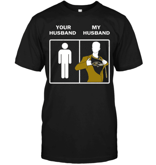 Baltimore-Ravens-Your-Husband-My-Husband-Unisex-T-Shirt-Kid-T-Shirt-LTS014 Baltimore Ravens Your Husband My Husband Unisex T-Shirt Kid T-Shirt LTS014