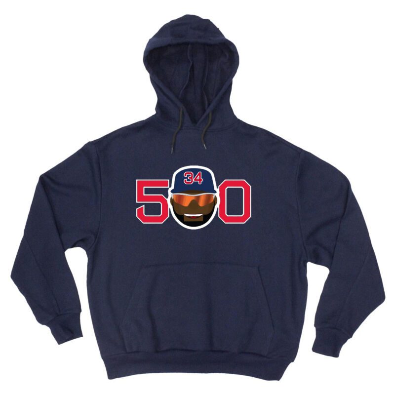 Big-Papi-David-Ortiz-Boston-Red-Sox-500-Hooded-Sweatshirt-Hoodie Big Papi David Ortiz Boston Red Sox "500" Hooded Sweatshirt Hoodie