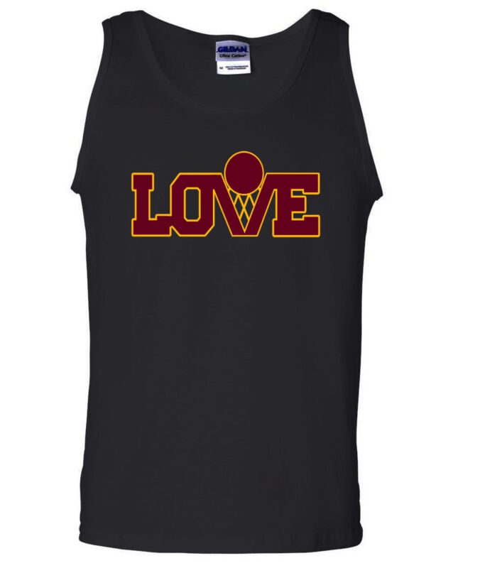 Black-Kevin-Love-Cleveland-Cavaliers-Love-Unisex-Tank-Top Black Kevin Love Cleveland Cavaliers "Love" Unisex Tank Top