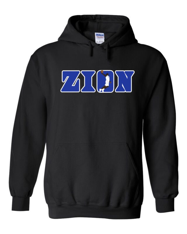 Black-Zion-Williamson-Duke-Blue-Devils-Zion-Hooded-Sweatshirt-Unisex-Hoodie Black Zion Williamson Duke Blue Devils "Zion" Hooded Sweatshirt Unisex Hoodie