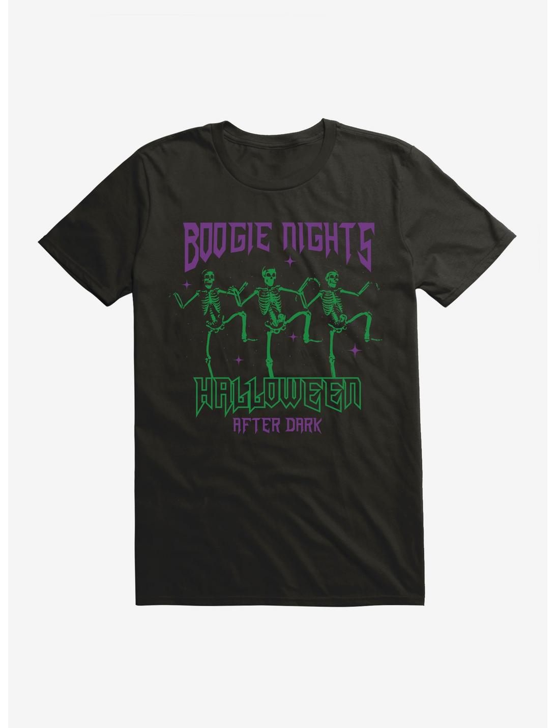 Boogie-Nights-Skeletons-Halloween-After-Dark-Kid-Tee-Unisex-T-Shirt-HTS1273 Boogie Nights Skeletons Halloween After Dark Kid Tee - Unisex T-Shirt HTS1273