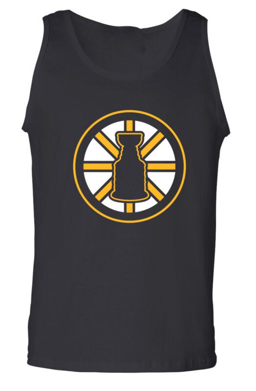 Boston-Bruins-Stanley-Cup-David-Pastrnak-Patrice-Bergeron-Logo-Unisex-Tank-Top Boston Bruins Stanley Cup David Pastrnak Patrice Bergeron "Logo" Unisex Tank Top