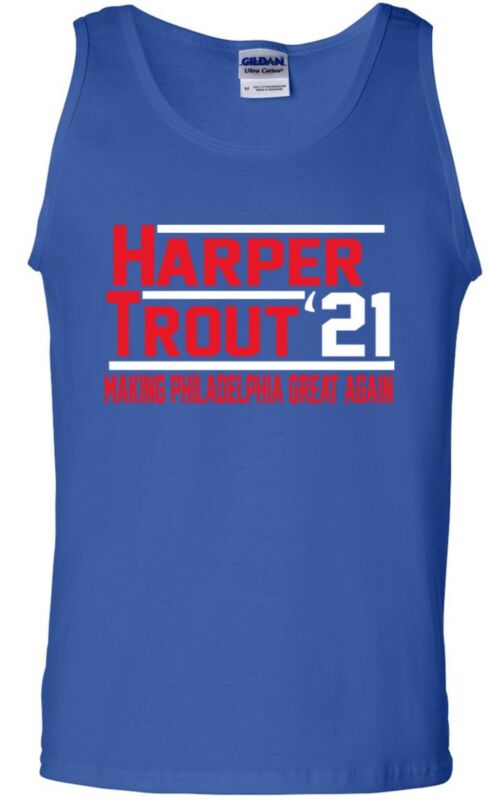 Bryce-Harper-Mike-Trout-Philadelphia-Phillies-2021-Unisex-Tank-Top Bryce Harper Mike Trout Philadelphia Phillies 2021 Unisex Tank Top