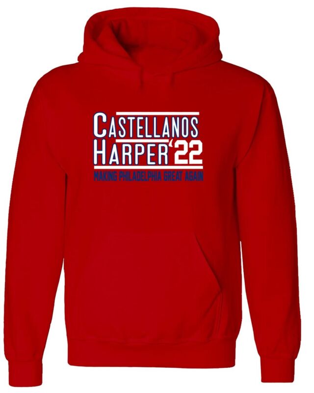 Bryce-Harper-Nick-Castellanos-Philadelphia-Phillies-22-Crew-Hooded-Sweatshirt-Unisex-Hoodie Bryce Harper Nick Castellanos Philadelphia Phillies 22 Crew Hooded Sweatshirt Unisex Hoodie