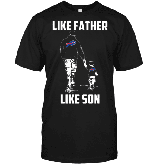 Buffalo-Bills-Like-Father-Like-Son-Unisex-T-Shirt-Kid-T-Shirt-LTS252 Buffalo Bills Like Father Like Son Unisex T-Shirt Kid T-Shirt LTS252