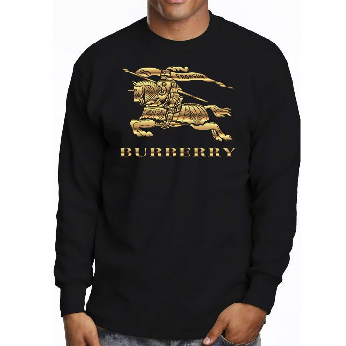 Burberry-Logo-Gold-Luxury-Kid-Tee-Unisex-Longsleeve-Shirt-LTB0718-3