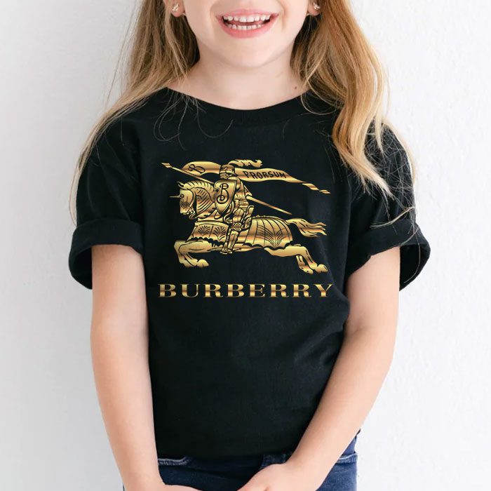 Burberry-Logo-Gold-Luxury-Kid-Tee-Unisex-T-Shirt-TTB1744-4
