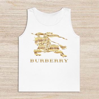 Burberry Logo Gold Luxury Unisex Tank Top TTTB0859