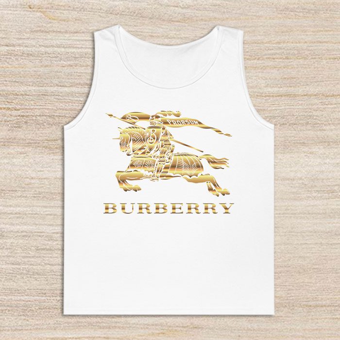 Burberry-Logo-Gold-Luxury-Unisex-Tank-Top-TTTB0859 Burberry Logo Gold Luxury Unisex Tank Top TTTB0859