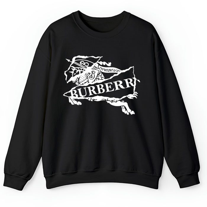 Burberry-Logo-Luxury-Crewneck-Sweatshirt-CSTB0736 Burberry Logo Luxury Crewneck Sweatshirt CSTB0736