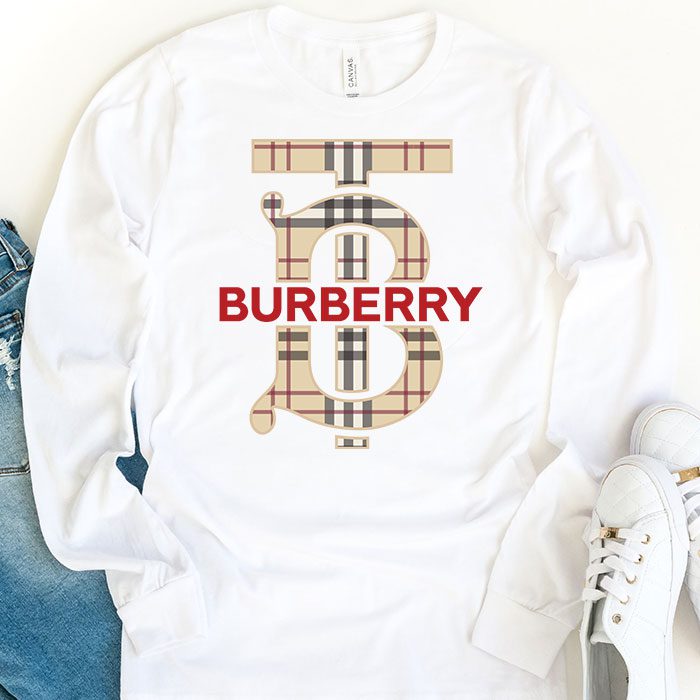 Burberry-Logo-Luxury-Kid-Tee-Unisex-Longsleeve-Shirt-LTB0712-1