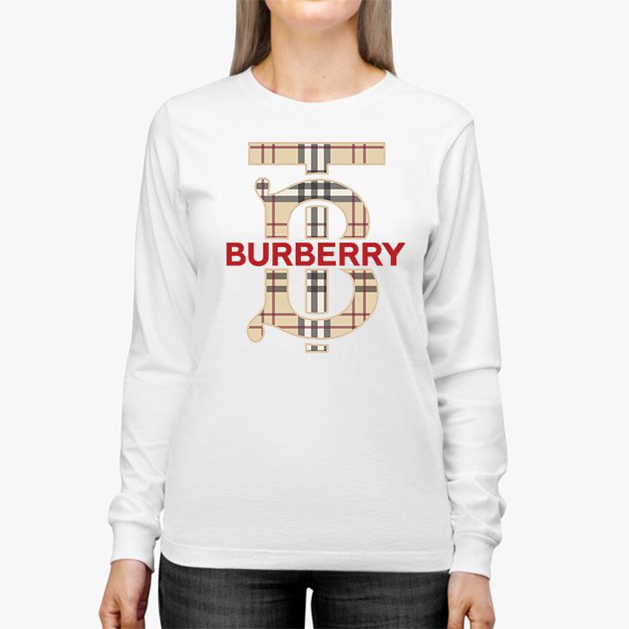 Burberry-Logo-Luxury-Kid-Tee-Unisex-Longsleeve-Shirt-LTB0712-2