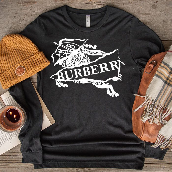 Burberry-Logo-Luxury-Kid-Tee-Unisex-Longsleeve-Shirt-LTB0717-1