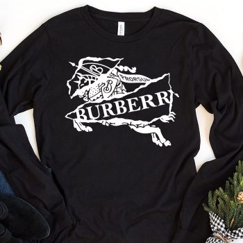 Burberry Logo Luxury Kid Tee Unisex Longsleeve Shirt LTB0717