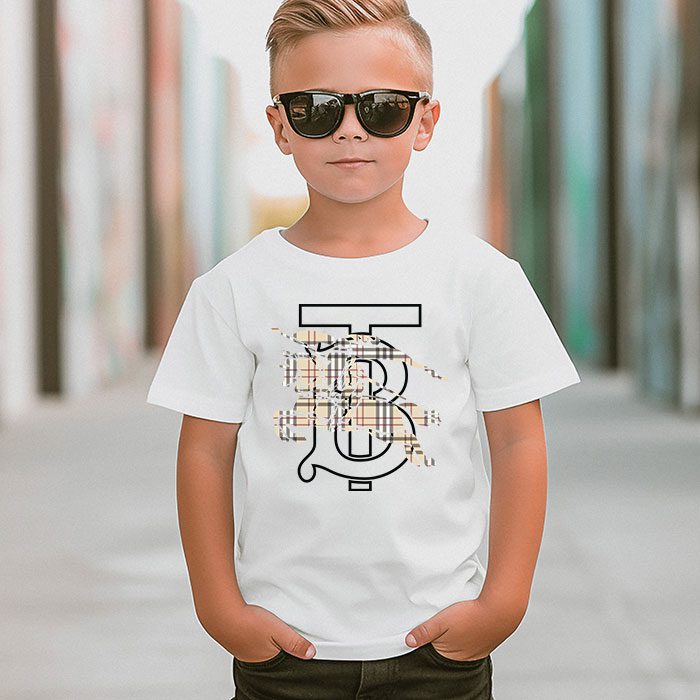 Burberry-Logo-Luxury-Kid-Tee-Unisex-T-Shirt-TTB1739-4