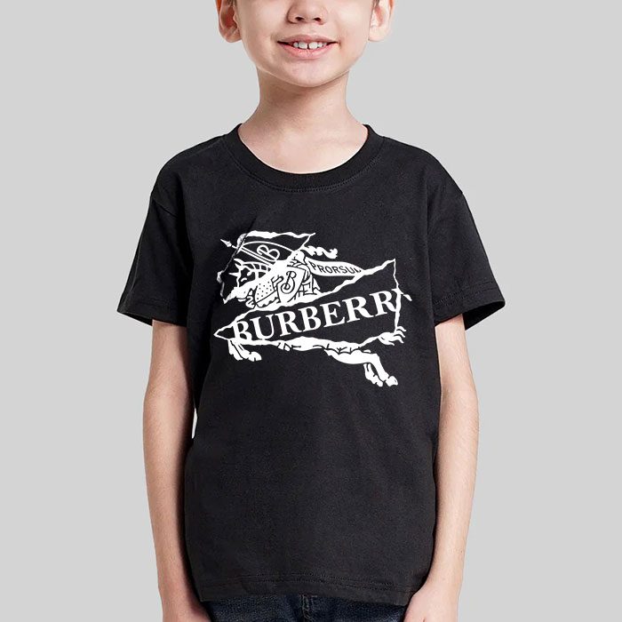 Burberry-Logo-Luxury-Kid-Tee-Unisex-T-Shirt-TTB1743-4