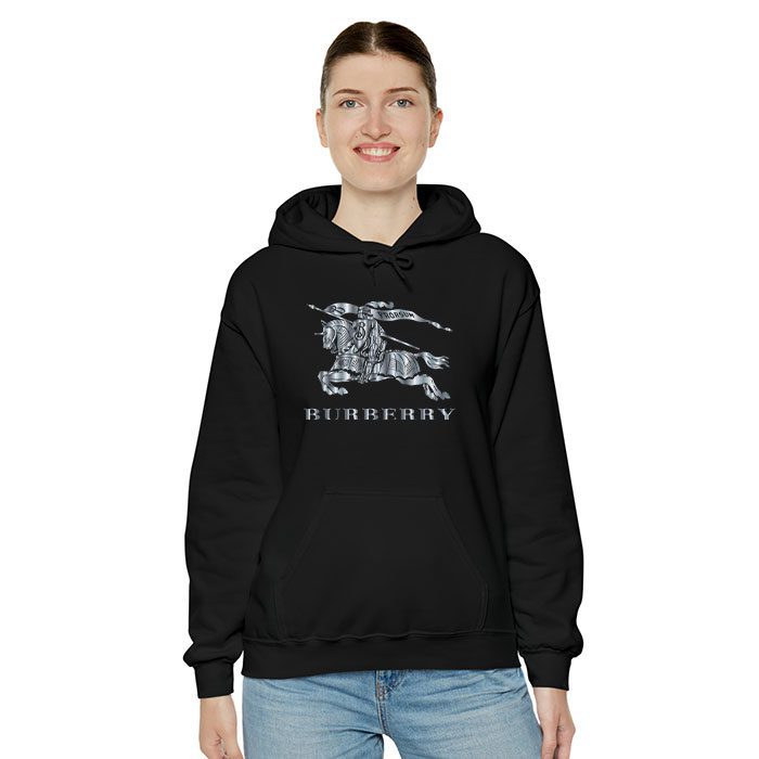 Burberry-Logo-Silver-Luxury-Unisex-Pullover-Hoodie-HTB0985-2