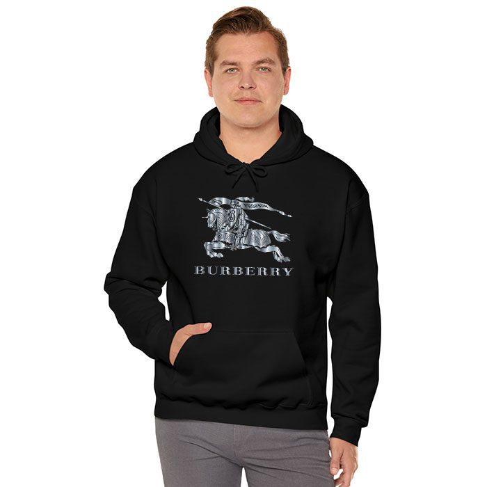 Burberry-Logo-Silver-Luxury-Unisex-Pullover-Hoodie-HTB0985-3