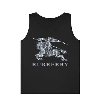 Burberry Logo Silver Luxury Unisex Tank Top TTTB0872